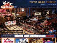 Tablet Screenshot of gobowlreno.com